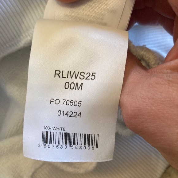 Rossignol Flag Sweatshirt Women's Size M White Pullover Sweater Crew Neck Ski - Picture 6 of 12